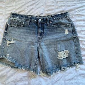 Lucky brand boyfriend jean shorts